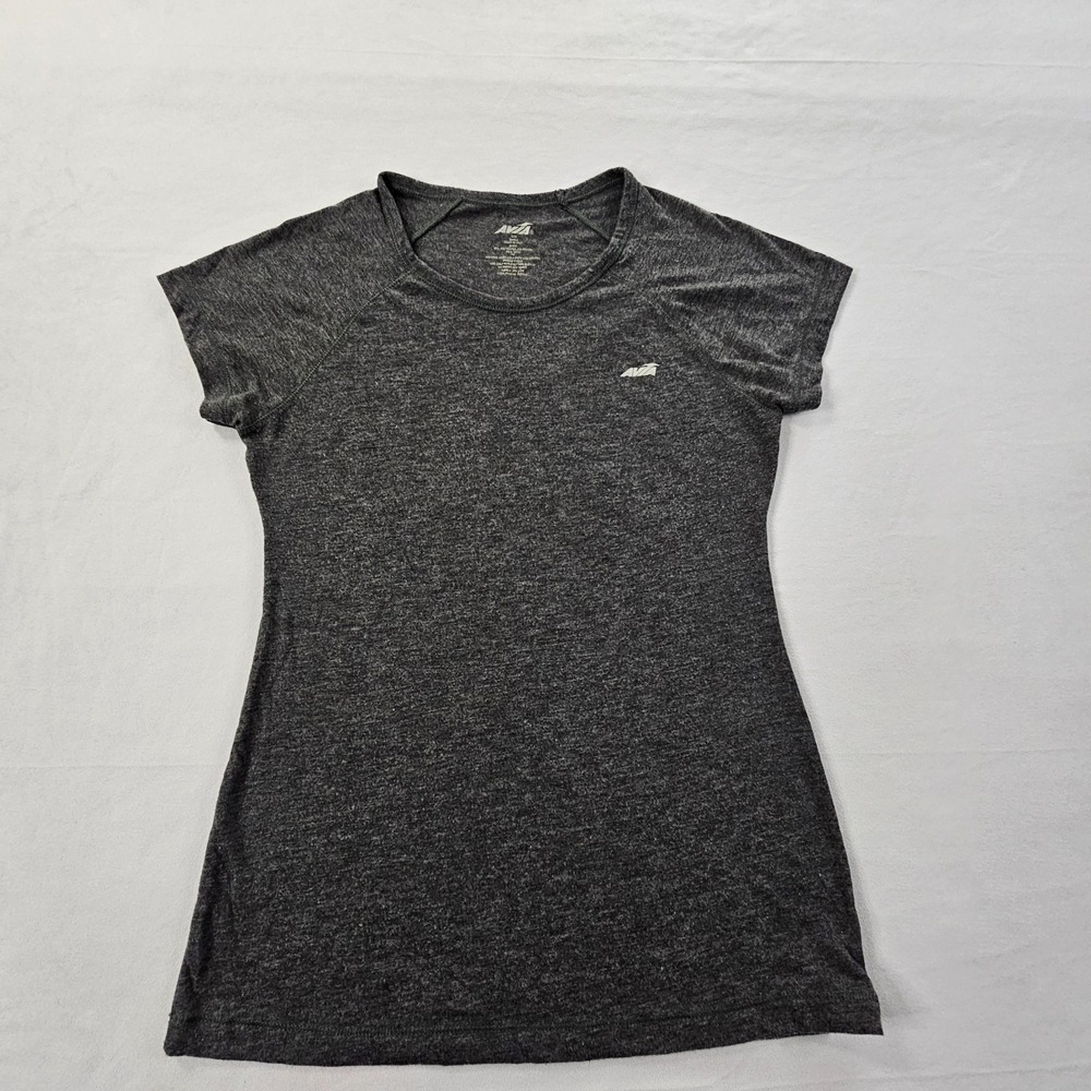Avia Gray Short Sleeve Performance T-Shirt Women's S